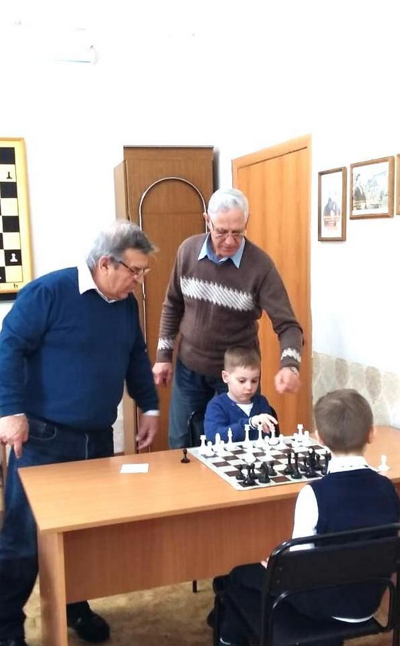 Наши шахматисты