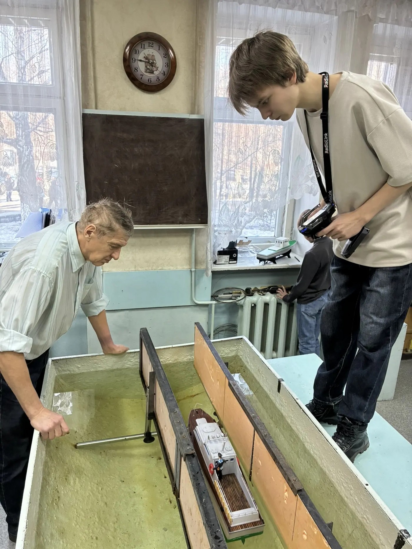 На каникулах
